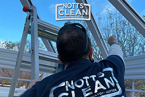 Gold standard conservatory cleaning across Mansfield and Nottinghamshire
